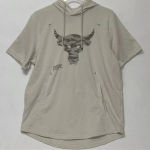 Under Armour Project Rock Short Sleeve Hoodie